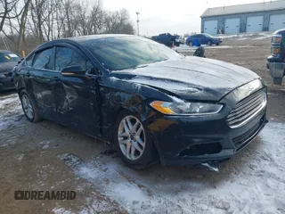 2014 Ford Fusion SE with VIN 3FA6P0H73ER260767, listed as a IAAI auction lot 41635710 with 134,445 mi miles. Bid and sale history available at carsss.com. Image 1.