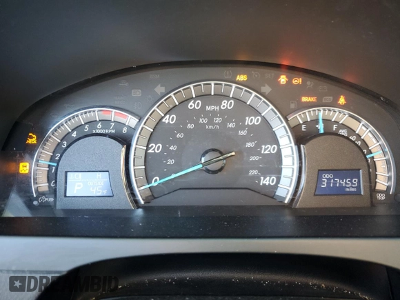 2014 Toyota Camry L with VIN 4T1BF1FK9EU815556, listed as a Copart auction lot 51636215 with 317,459 mi miles and Salvage Title. Bid and sale history available at carsss.com. Image 9.