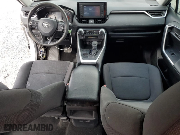 2019 Toyota RAV4 LE with VIN 2T3H1RFVXKW041886, listed as a Copart auction lot 51269445 with 45,932 mi miles and Salvage Title. Bid and sale history available at carsss.com. Image 8.