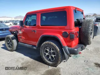 2021 Jeep Wrangler Rubicon with VIN 1C4HJXCG2MW547128, listed as a Copart auction lot 44792105 with 11,323 mi miles and Salvage title. Bid and sale history available at DreamBid. Image 2.