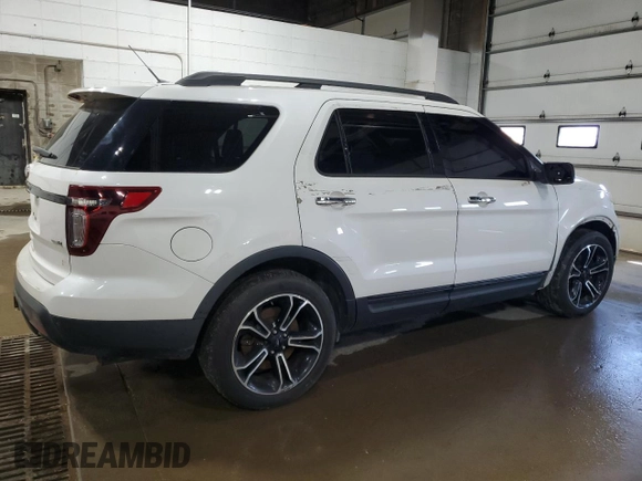 2014 Ford Explorer Sport with VIN 1FM5K8GT0EGC33904, listed as a Copart auction lot 63208875 with 155,002 mi miles and Clean title. Bid and sale history available at DreamBid. Image 3.