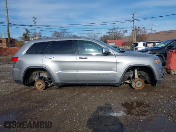 2016 Jeep Grand Cherokee Limited 75th Anniversary with VIN 1C4RJFBG4GC381622, listed as a IAAI auction lot 41211897 with Not Provided miles and . Bid and sale history available at DreamBid. Image 12.