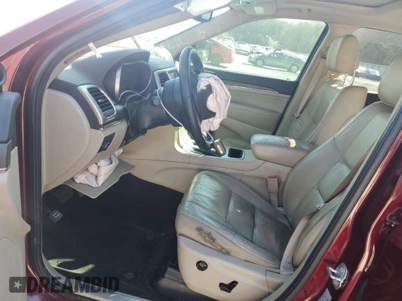 2017 Jeep Grand Cherokee Limited with VIN 1C4RJEBG4HC812987, listed as a Copart auction lot 46455665 with 77,863 mi miles and Salvage Title. Bid and sale history available at carsss.com. Image 7.