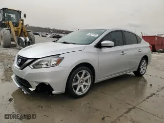 2017 Nissan Sentra S with VIN 3N1AB7AP9HY293968, listed as a Copart auction lot 49614485 with 119,747 mi miles and Salvage Title. Bid and sale history available at carsss.com. Image 1.