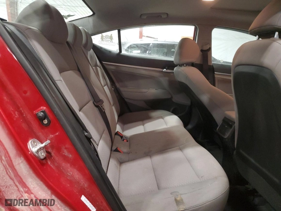 2019 Hyundai Elantra Preferred with VIN KMHD84LF7KU859840, listed as a Copart auction lot 47560265 with 75,166 mi miles and Salvage Title. Bid and sale history available at carsss.com. Image 10.