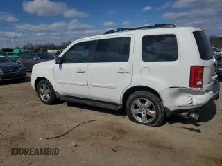 2009 Honda Pilot EX-L with VIN 5FNYF48559B032577, listed as a Copart auction lot 48916185 with 206,648 mi miles and Salvage Title. Bid and sale history available at carsss.com. Image 2.