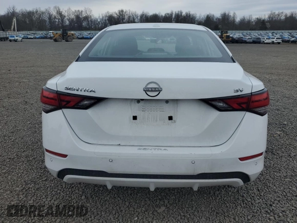2024 Nissan Sentra SV with VIN 3N1AB8CV3RY227337, listed as a Copart auction lot 52771895 with 9,730 mi miles and Salvage Title. Bid and sale history available at DreamBid. Image 6.