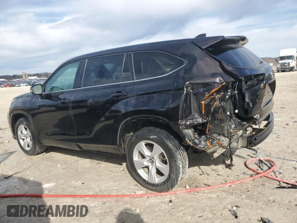 2021 Toyota Highlander L z VIN 5TDBZRBH8MS137793, wystawiony jako Copart lot #48975855 z przebiegiem 68 489 mil mil oraz Szkoda całkowita • Salvage title. Historia ofert i sprzedaży dostępna na DreamBid. Obrazek 2.