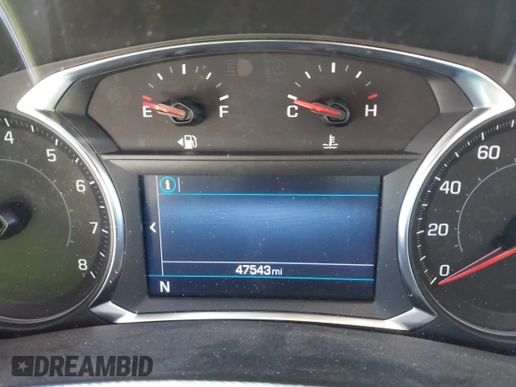 2023 Chevrolet Equinox LT with VIN 3GNAXKEG7PS208307, listed as a IAAI auction lot 41846548 with 47,543 mi miles and . Bid and sale history available at carsss.com. Image 7.