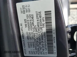 2017 Acura RDX with VIN 5J8TB3H3XHL023630, listed as a Copart auction lot 48889645 with 137,621 mi miles and Salvage Title. Bid and sale history available at carsss.com. Image 13.