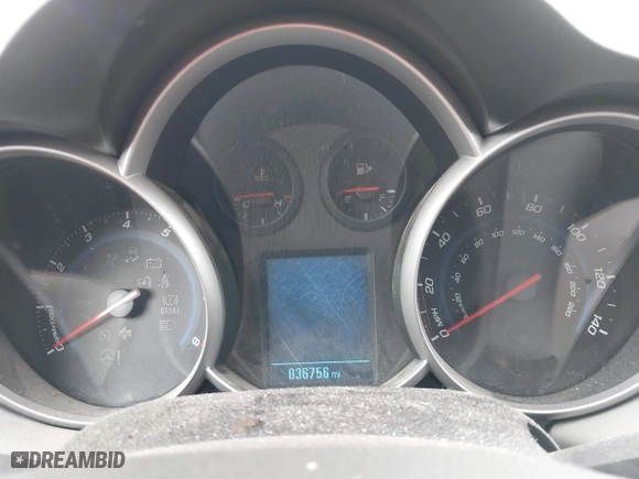 2014 Chevrolet Cruze LS with VIN 1G1PA5SH8E7230310, listed as a IAAI auction lot 42073690 with 36,756 mi miles. Bid and sale history available at carsss.com. Image 7.