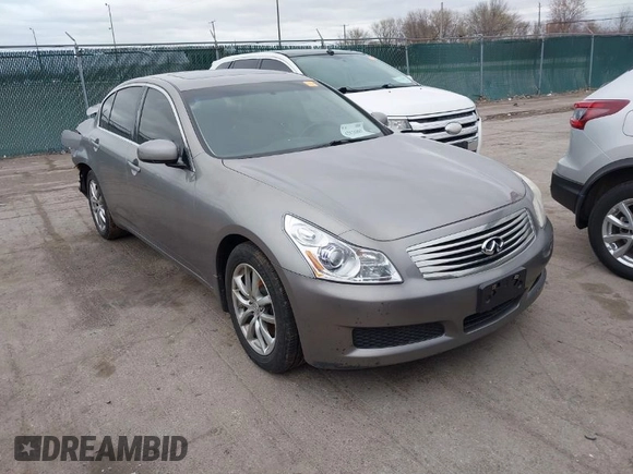 2008 Infiniti G35 Sedan x with VIN JNKBV61F88M256325, listed as a IAAI auction lot 42026889 with 1 mi miles. Bid and sale history available at carsss.com. Image 1.