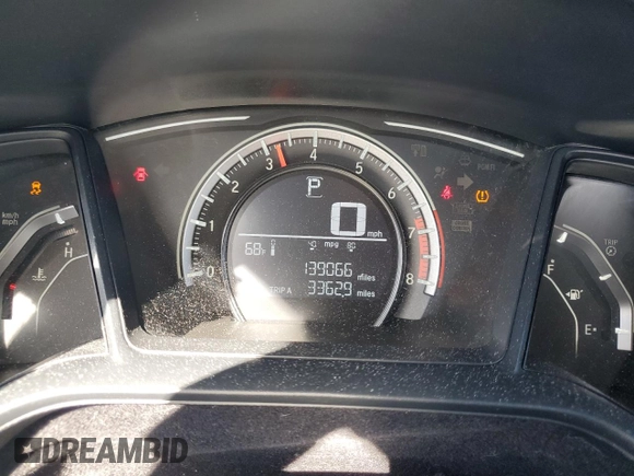 2017 Honda Civic Sedan LX with VIN 2HGFC2F54HH547684, listed as a Copart auction lot 51485985 with 139,066 mi miles and Salvage Title. Bid and sale history available at carsss.com. Image 9.