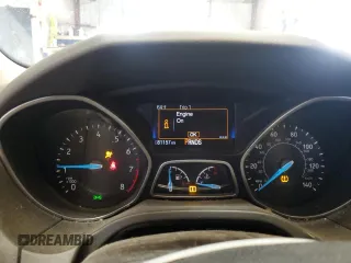 2017 Ford Focus SEL with VIN 1FADP3H22HL340125, listed as a Copart auction lot 51093205 with 81,157 mi miles and Salvage Title. Bid and sale history available at carsss.com. Image 9.
