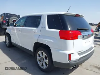 2017 GMC Terrain SLE with VIN 2GKALMEK4H6299190, listed as a IAAI auction lot 41808216 with 101,579 mi miles. Bid and sale history available at carsss.com. Image 3.