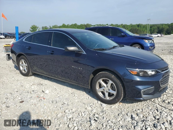 2017 Chevrolet Malibu LS with VIN 1G1ZB5ST9HF281044, listed as a Copart auction lot 54563705 with 151,309 mi miles and Salvage Title. Bid and sale history available at DreamBid. Image 4.