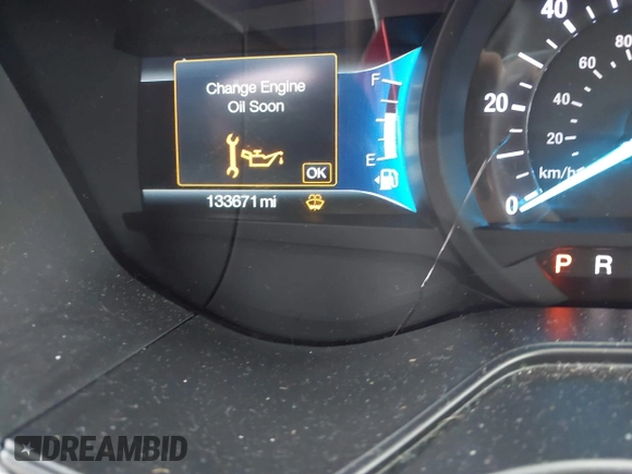 2019 Ford Fusion Hybrid SEL with VIN 3FA6P0MU1KR202860, listed as a IAAI auction lot 41983299 with 133,671 mi miles. Bid and sale history available at carsss.com. Image 16.