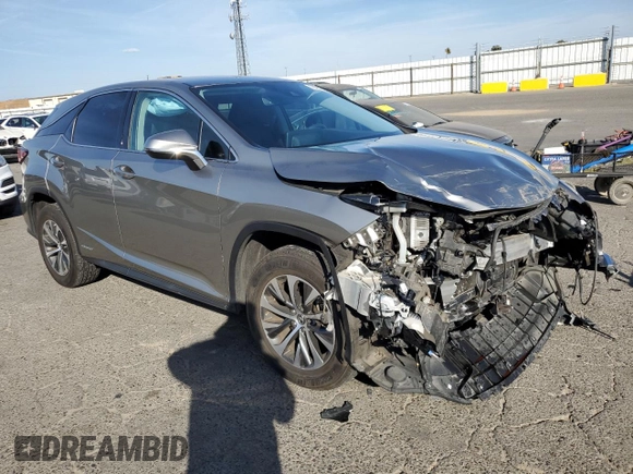 2020 Lexus RX with VIN 2T2AGMDA1LC045514, listed as a Copart auction lot 78951724 with 41,646 mi miles and Salvage Title. Bid and sale history available at carsss.com. Image 4.