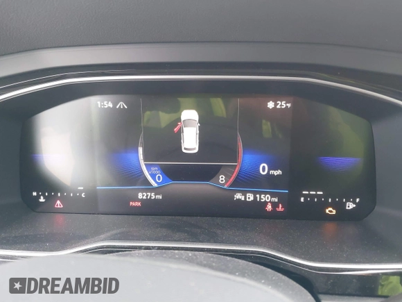 2024 Volkswagen Jetta Sport with VIN 3VWAM7BU5RM082431, listed as a IAAI auction lot 41465415 with 8,275 mi miles and . Bid and sale history available at DreamBid. Image 7.
