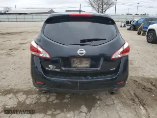 2012 Nissan Murano SV with VIN JN8AZ1MW9CW221598, listed as a Copart auction lot 46633315 with 186,270 mi miles and Non Repairable. Bid and sale history available at carsss.com. Image 6.