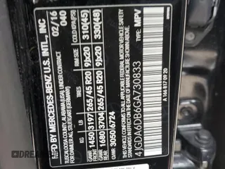 2016 Mercedes-Benz GLE 550e z VIN 4JGDA6DB6GA730833, wystawiony jako Copart lot #39977654 z przebiegiem 69 233 mil mil oraz . Historia ofert i sprzedaży dostępna na DreamBid. Obrazek 13.