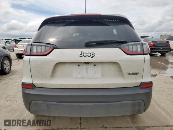 2021 Jeep Cherokee Latitude with VIN 1C4PJLCB3MD180163, listed as a Copart auction lot 60833865 with 95,259 mi miles and Salvage title. Bid and sale history available at DreamBid. Image 6.