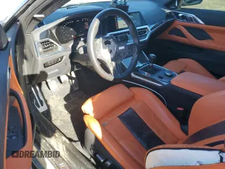 2022 BMW M4 with VIN WBS53AZ05NCK13109, listed as a Copart auction lot 43600854 with 12,285 mi miles. Bid and sale history available at carsss.com. Image 8.
