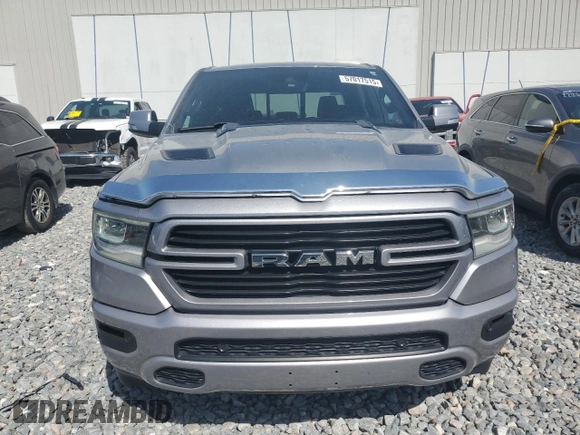 2022 Ram 1500 Laramie with VIN 1C6SRFJT0NN225045, listed as a Copart auction lot 57017515 with 90,828 mi miles and Salvage title. Bid and sale history available at DreamBid. Image 5.
