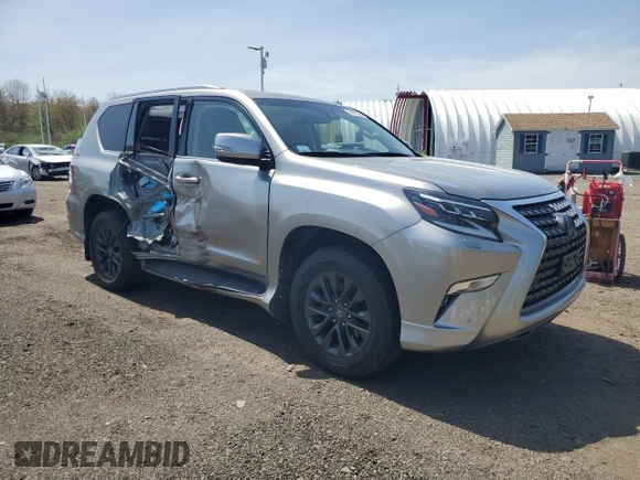 2020 Lexus GX with VIN JTJAM7BX4L5243309, listed as a Copart auction lot 54923625 with 50,313 mi miles and Salvage Title. Bid and sale history available at carsss.com. Image 4.
