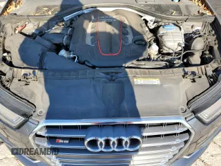 2018 Audi S6 Premium Plus with VIN WAUFFAFC3JN024942, listed as a Copart auction lot 85880764 with 54,599 mi miles and Salvage Title. Bid and sale history available at carsss.com. Image 11.