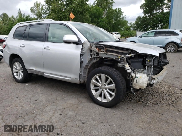 2008 Toyota Highlander Hybrid with VIN JTEEW41A582002339, listed as a Copart auction lot 60844834 with 59,775 mi miles and Salvage Title. Bid and sale history available at carsss.com. Image 4.