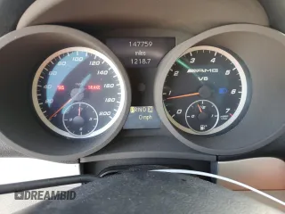 2006 Mercedes-Benz SLK-Class 5.5L AMG with VIN WDBWK73F06F100763, listed as a Copart auction lot 86308114 with 147,759 mi miles and Salvage Title. Bid and sale history available at carsss.com. Image 9.