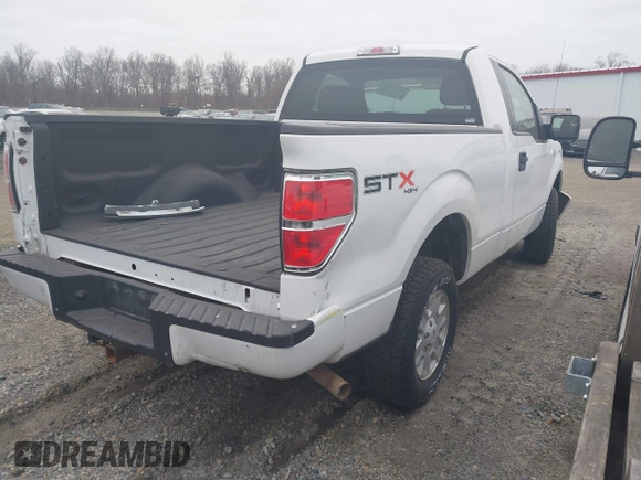 2013 Ford F-150 XL with VIN 1FTMF1EMXDKG20124, listed as a IAAI auction lot 41691986 with 80,408 mi miles. Bid and sale history available at carsss.com. Image 4.