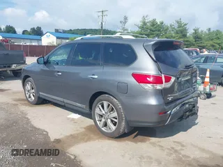 2016 Nissan Pathfinder SL with VIN 5N1AR2MM5GC613495, listed as a IAAI auction lot 42670313 with 84,118 mi miles and . Bid and sale history available at DreamBid. Image 3.