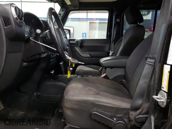 2014 Jeep Wrangler Unlimited Sport with VIN 1C4BJWDG8EL100708, listed as a Copart auction lot 57297245 with 170,862 mi miles and Clean Title. Bid and sale history available at DreamBid. Image 7.