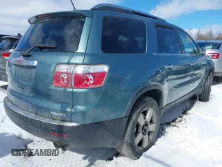 2009 GMC Acadia SLT2 with VIN 1GKEV33D29J189799, listed as a IAAI auction lot 41718674 with 109,823 mi miles. Bid and sale history available at carsss.com. Image 4.
