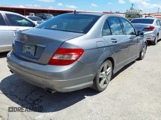 2011 Mercedes-Benz C-Class C 300 Sport with VIN WDDGF5EB7BR137123, listed as a IAAI auction lot 42058707 with 248,860 mi miles. Bid and sale history available at carsss.com. Image 4.