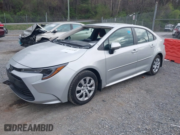 2024 Toyota Corolla LE with VIN 5YFB4MDE8RP191325, listed as a IAAI auction lot 41957143 with 4,943 mi miles. Bid and sale history available at carsss.com. Image 17.
