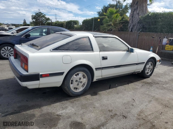 1985 Nissan 300ZX with VIN JN1HZ16S9FX050874, listed as a Copart auction lot 72283704 with NaN miles and Clean Title. Bid and sale history available at carsss.com. Image 3.
