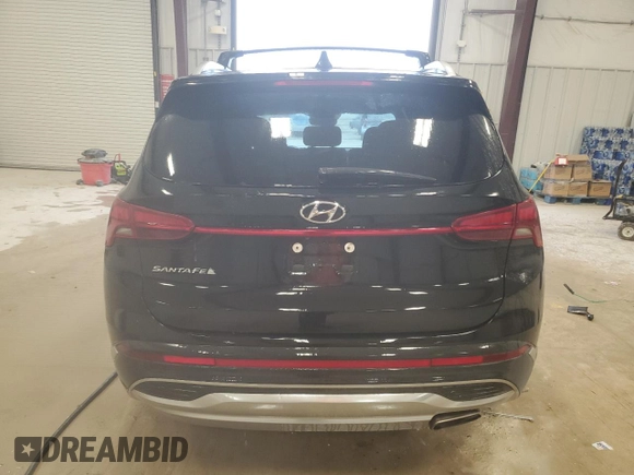 2022 Hyundai Santa Fe SEL with VIN 5NMS64AJ8NH375972, listed as a Copart auction lot 49029125 with 76,958 mi miles and Clean Title. Bid and sale history available at DreamBid. Image 6.