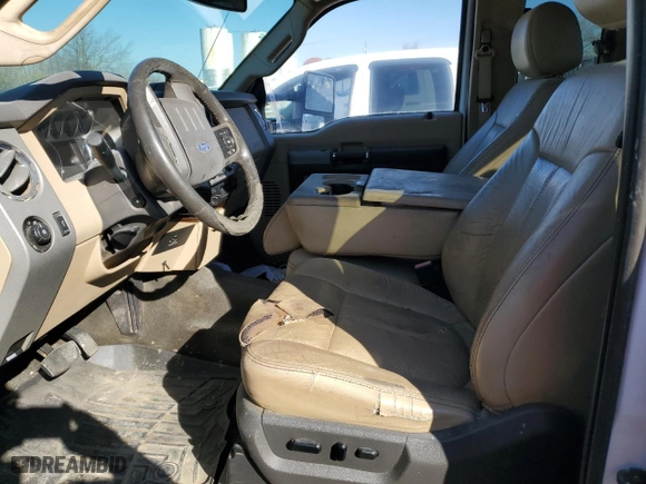 2013 Ford Super Duty F-350 SRW Lariat with VIN 1FT8X3B66DEA30856, listed as a Copart auction lot 81529334 with 0 mi miles and Salvage Title. Bid and sale history available at carsss.com. Image 7.