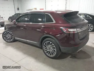 2019 Lincoln Nautilus Reserve with VIN 2LMPJ8LPXKBL42446, listed as a IAAI auction lot 41224159 with 117,630 mi miles. Bid and sale history available at carsss.com. Image 3.