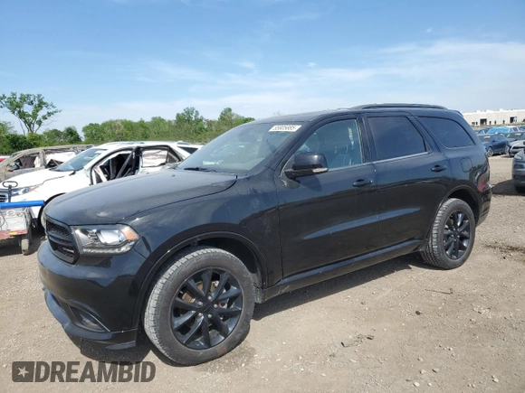 2018 Dodge Durango GT with VIN 1C4RDJDG4JC359697, listed as a Copart auction lot 55805885 with 96,080 mi miles and Salvage title. Bid and sale history available at DreamBid. Image 1.