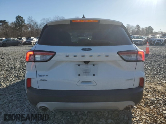 2020 Ford Escape SEL with VIN 1FMCU0H64LUA22859, listed as a Copart auction lot 49725035 with 95,242 mi miles and Salvage Title. Bid and sale history available at carsss.com. Image 6.