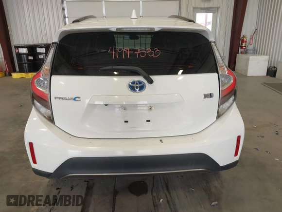 2018 Toyota Prius One with VIN JTDKDTB38J1599974, listed as a IAAI auction lot 41977533 with 71,225 mi miles and . Bid and sale history available at DreamBid. Image 16.