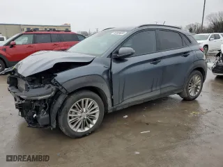2021 Hyundai Kona SEL with VIN KM8K22AA8MU690869, listed as a Copart auction lot 45303835 with 49,567 mi miles and Salvage Title. Bid and sale history available at carsss.com. Image 1.