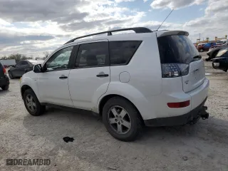 2007 Mitsubishi Outlander ES with VIN JA4MS31X77U010904, listed as a Copart auction lot 48112985 with 149,620 mi miles and Salvage Title. Bid and sale history available at carsss.com. Image 2.