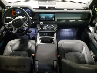 2020 Land Rover Defender SE with VIN SALEP7EU1L2020684, listed as a Copart auction lot 82365924 with 35,457 mi miles and Salvage title. Bid and sale history available at DreamBid. Image 8.