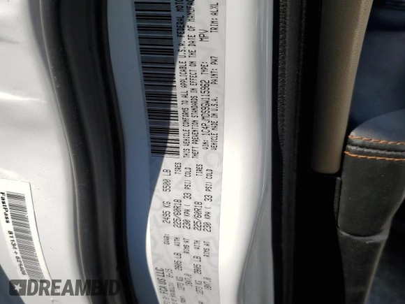2016 Jeep Cherokee Limited with VIN 1C4PJMDS9GW115962, listed as a Copart auction lot 46279354 with 85,567 mi miles and Salvage title. Bid and sale history available at DreamBid. Image 13.