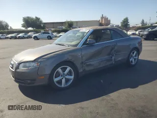 2007 Audi A4 3.2L z VIN WAUDH48H27K021925, wystawiony jako Copart lot #60487555 z przebiegiem 143 947 mil mil oraz Szkoda całkowita • Salvage title. Historia ofert i sprzedaży dostępna na DreamBid. Obrazek 1.